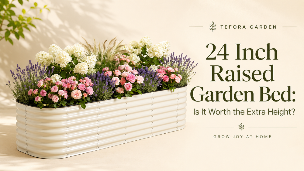 24 Inch Raised Garden Bed: Is It Worth the Extra Height?