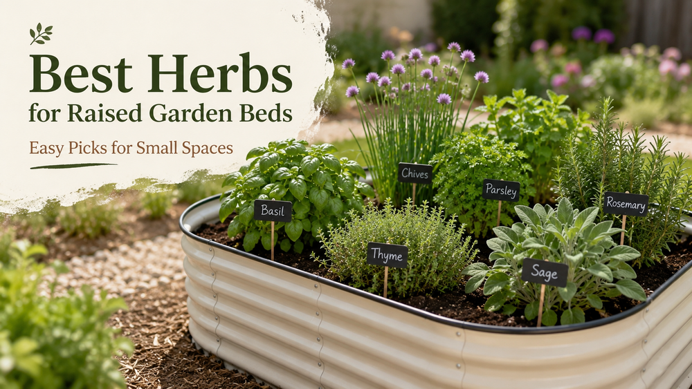 Best Herbs for Raised Garden Beds: Easy Picks for Small Spaces