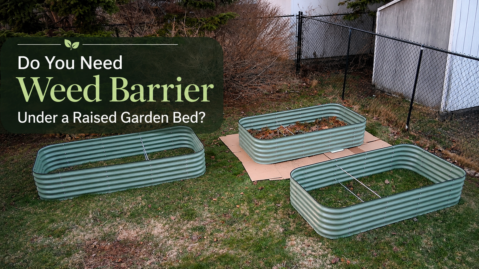 Do You Need Weed Barrier Under a Raised Garden Bed?