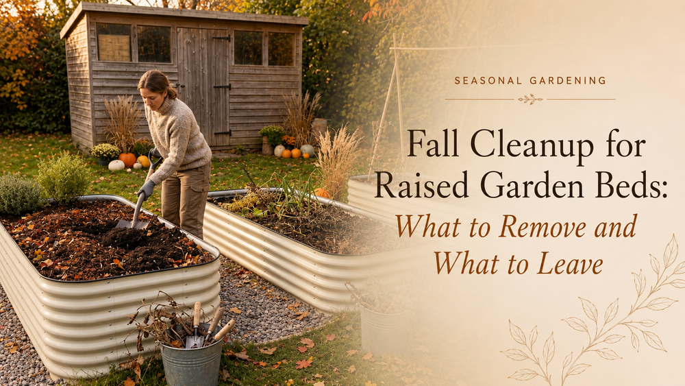 Fall Cleanup for Raised Garden Beds: What to Remove and What to Leave
