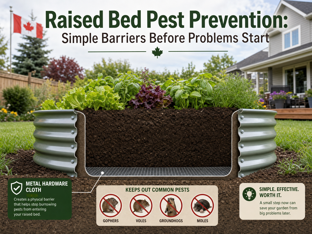 Raised Bed Pest Prevention: Simple Barriers Before Problems Start