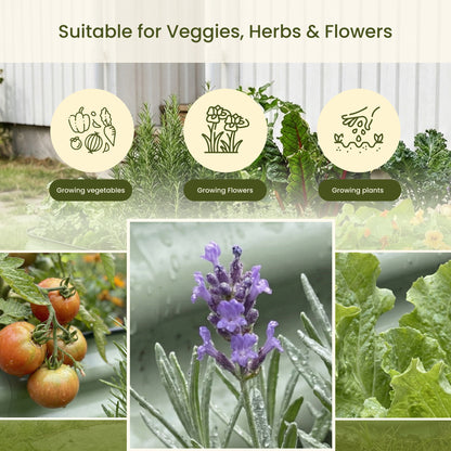 17" Tall 9 in 1 Metal Garden Bed Kit