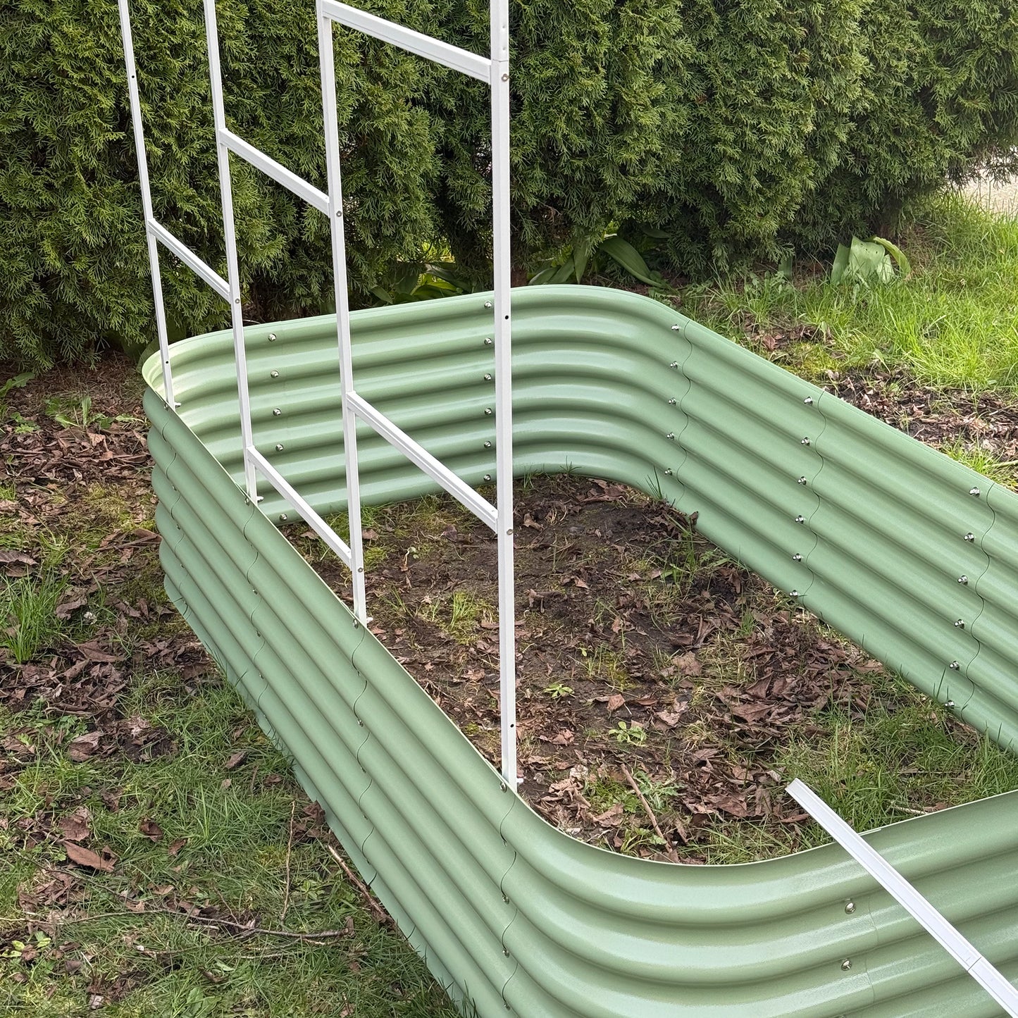 Treillage arqué de jardin