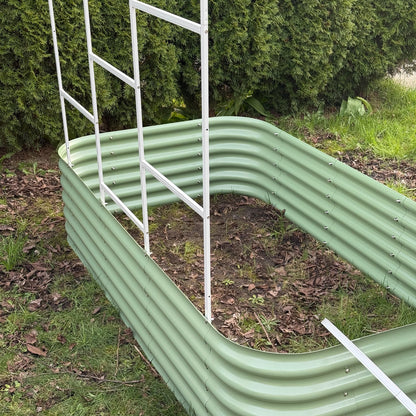 Treillage arqué de jardin