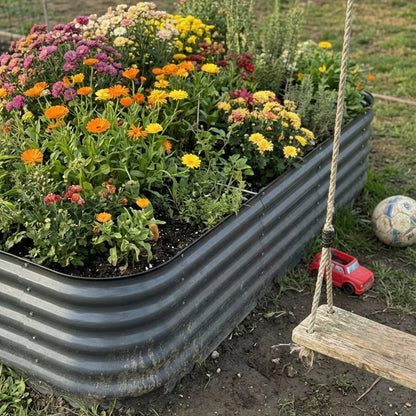 17" Tall 9 in 1 Metal Garden Bed Kit