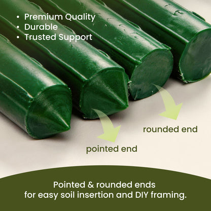 Garden Stake - Plastic Coated Steel Plant Support Sticks